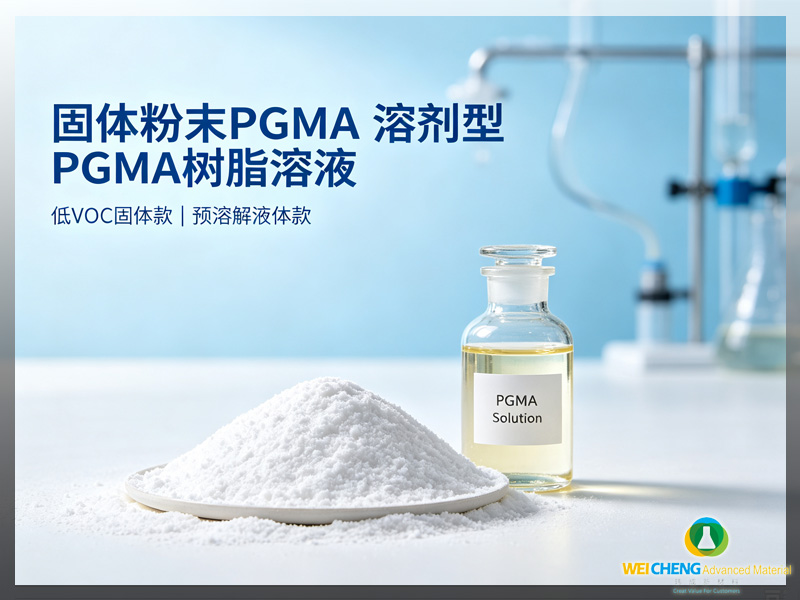 PGMA 粉末与 PGMA 液体树脂溶液有什么区别?选型指南
