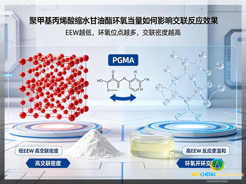 聚甲基丙烯酸缩水甘油酯环氧当量如何影响交联反应解析