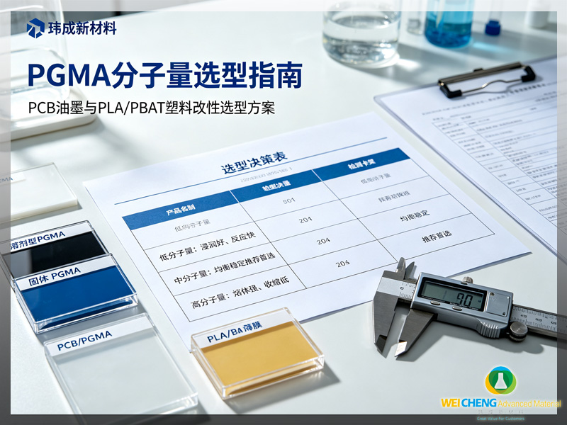 如何选择合适分子量 PGMA?油墨 / 塑料改性选型方案