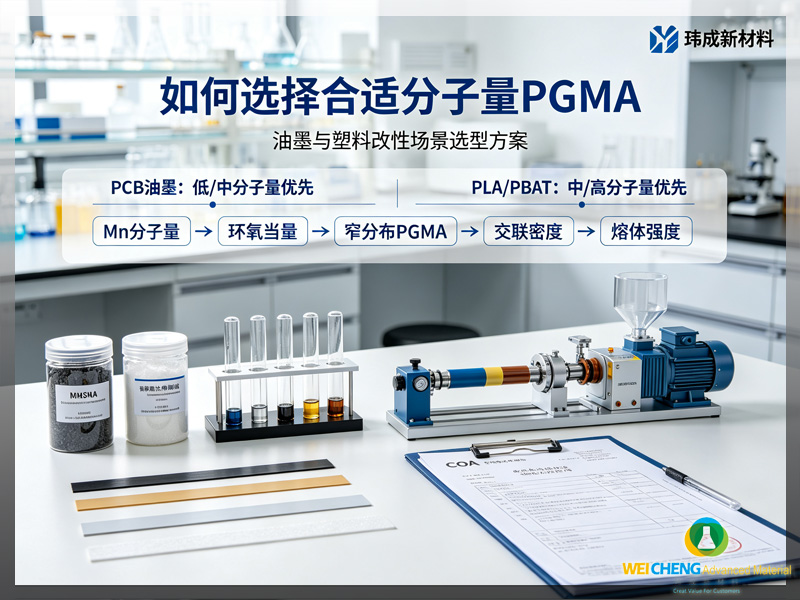 PGMA 分子量选型决策图