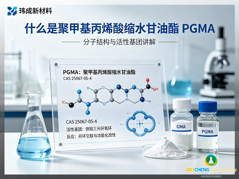 聚甲基丙烯酸缩水甘油酯 PGMA 分子结构与活性基团讲解