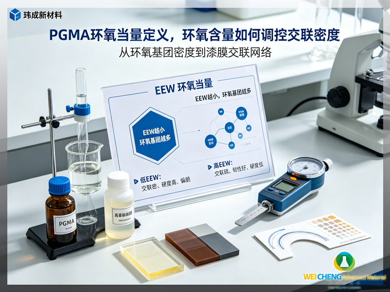PGMA 环氧当量定义|环氧含量如何调控交联密度|聚甲基丙烯酸缩水甘油酯配方设计