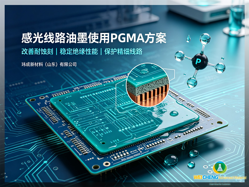 感光线路油墨使用 PGMA,改善耐蚀刻、绝缘性能完整方案
