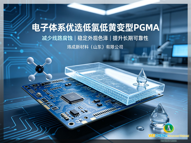 电子体系为什么优先选用低氯低黄变型 PGMA