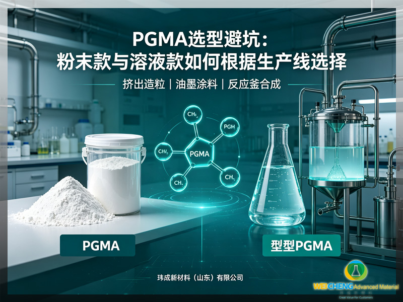 PGMA 粉末款与溶液款选型