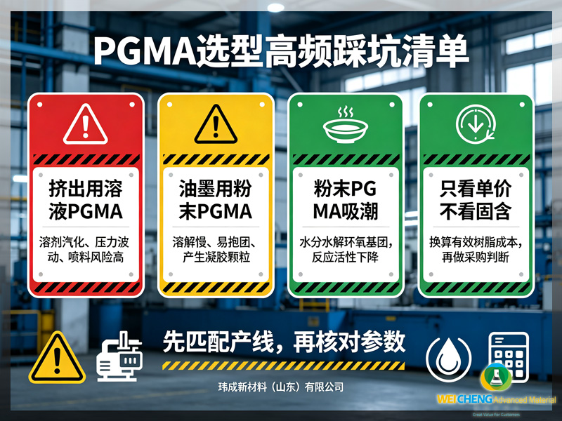 PGMA 粉末款与溶液款选型