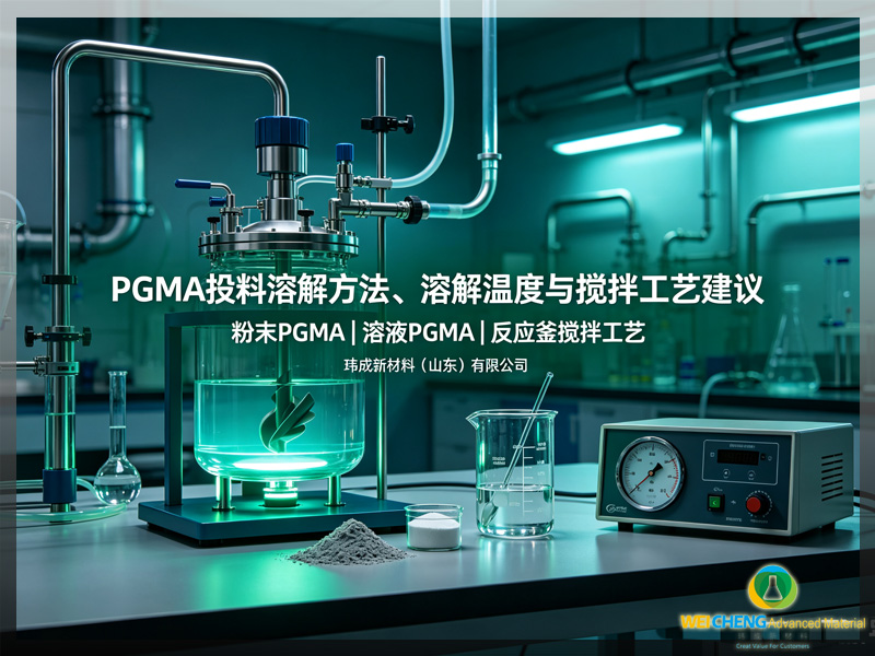 PGMA 投料溶解方法、溶解温度与搅拌工艺建议