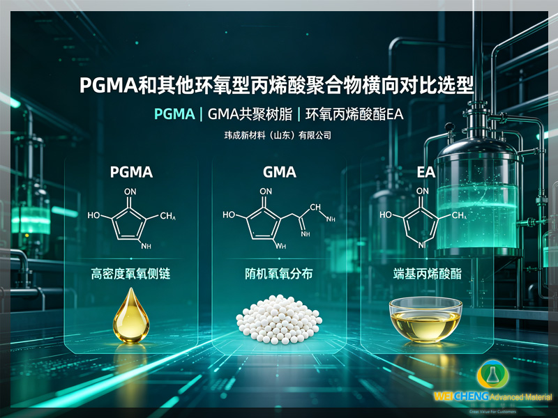 PGMA 和其他环氧型丙烯酸聚合物横向对比选型